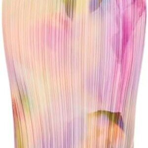 Summer Floral Dress Maxi Dress Women Pleated A Line Wedding Guest Dress